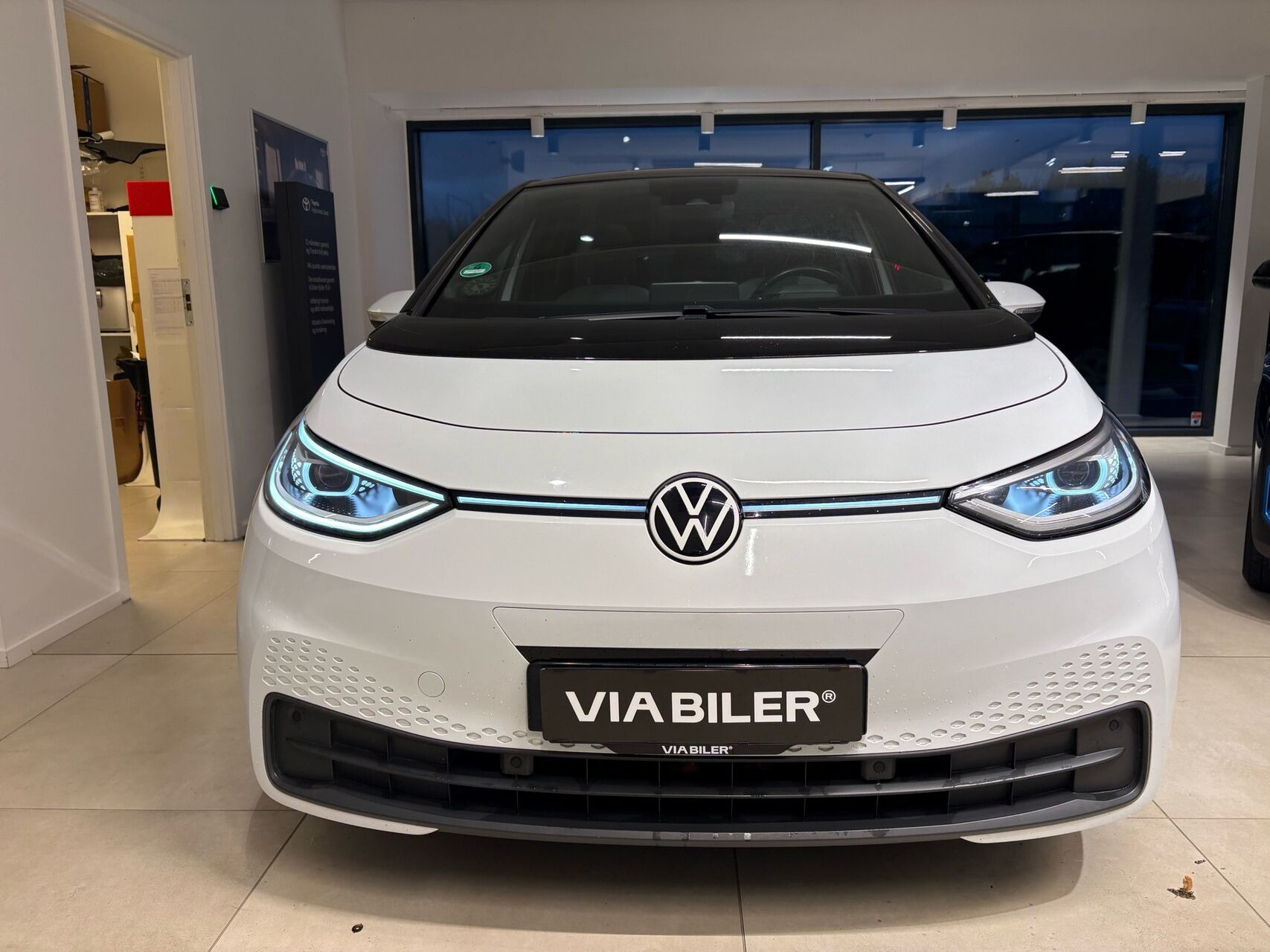 Hvid VW ID.3 fra 2020