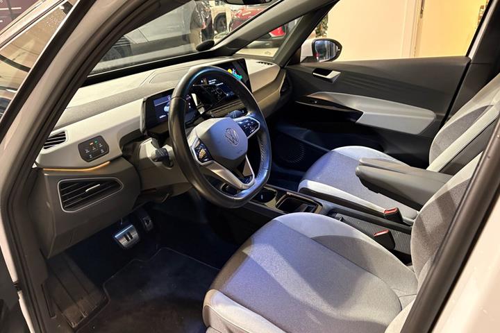 Hvid VW ID.3 fra 2020