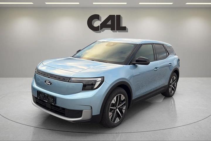 Blå Ford Explorer fra 2025