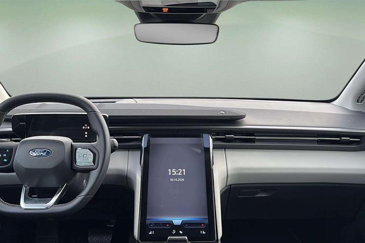 Blå Ford Explorer fra 2025