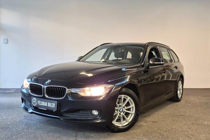 Sort BMW 316d fra 2015