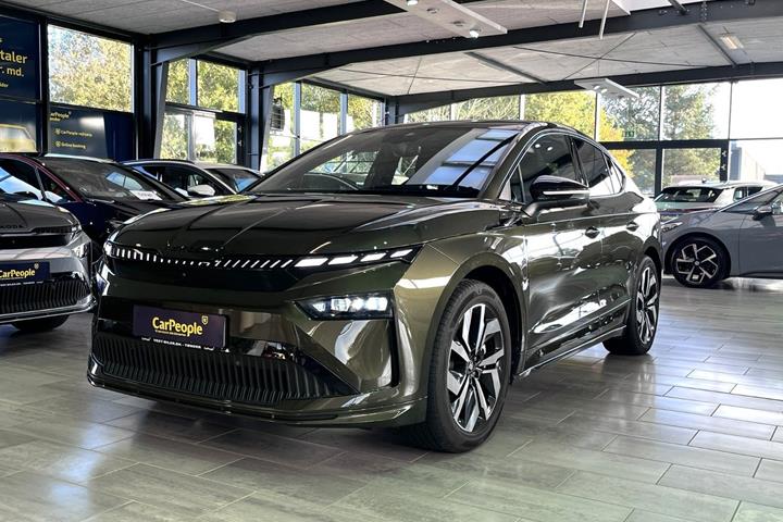 Grøn Skoda Enyaq fra 2026