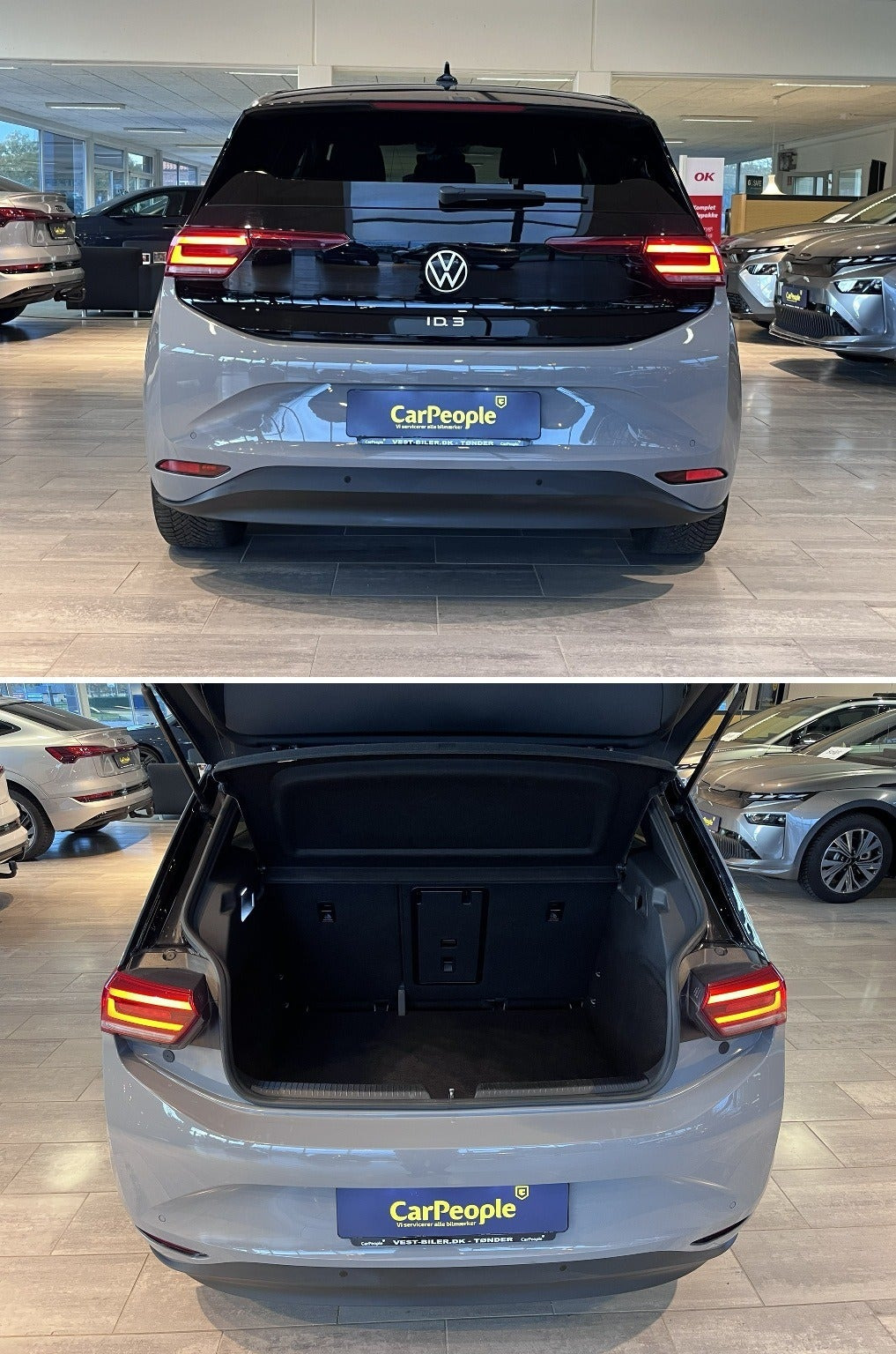 Grå VW ID.3 fra 2024