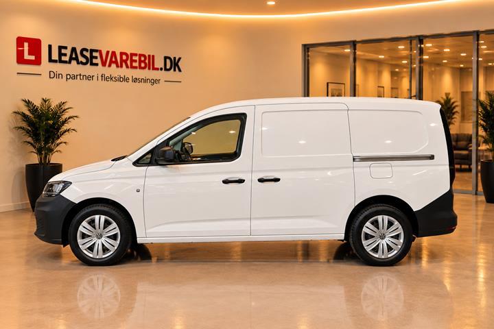 Hvid VW Caddy Maxi fra 2022
