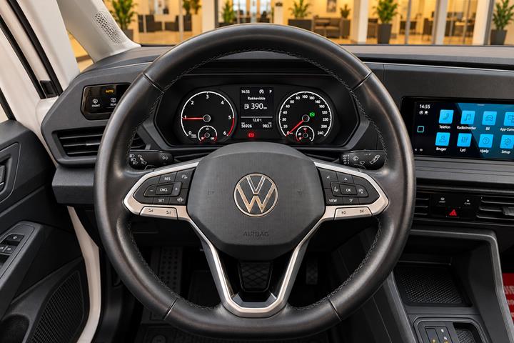 Hvid VW Caddy Maxi fra 2022