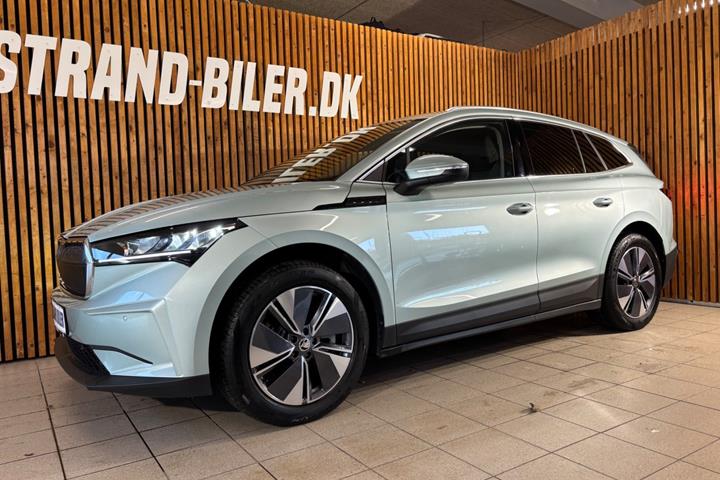 Grøn Skoda Enyaq fra 2025