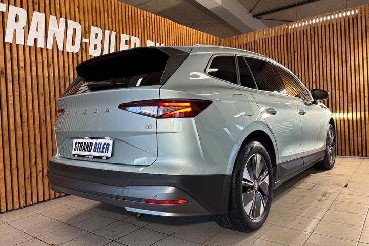Grøn Skoda Enyaq fra 2025