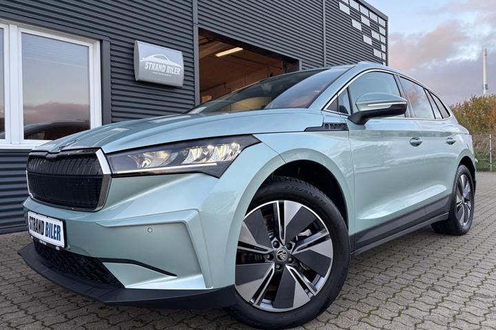 Grøn Skoda Enyaq fra 2025