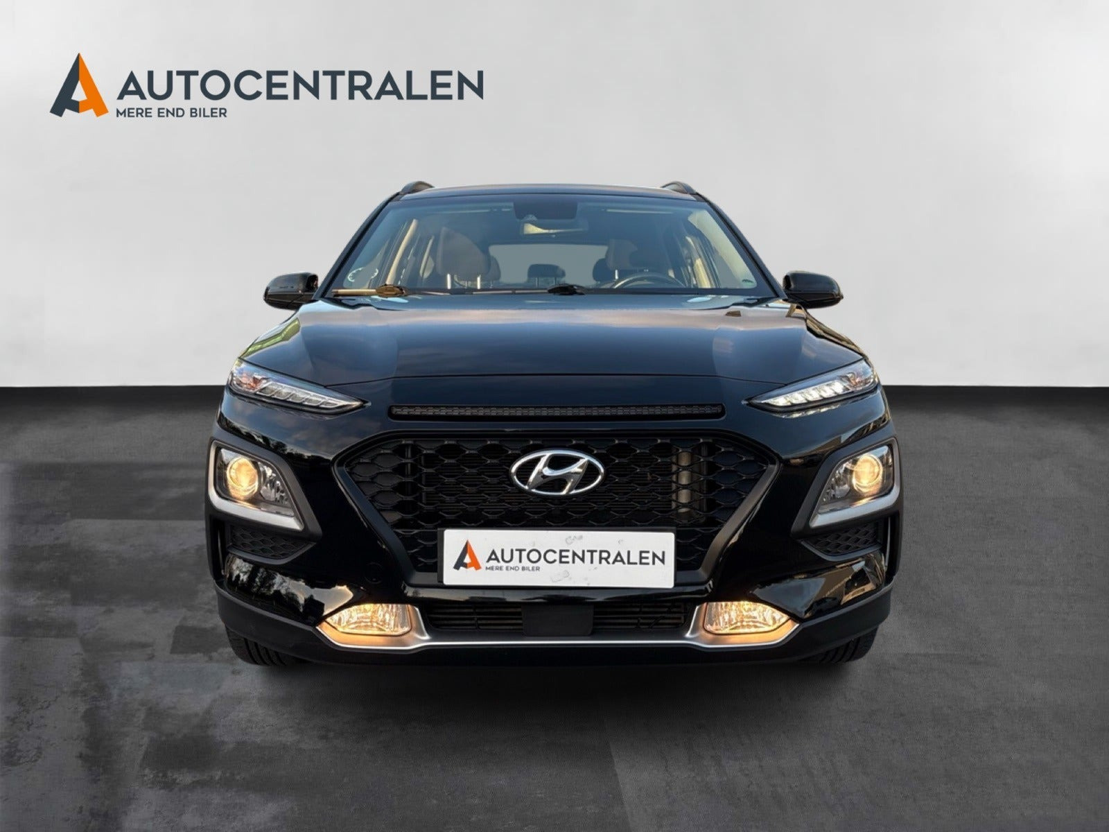 Sort Hyundai Kona fra 2017