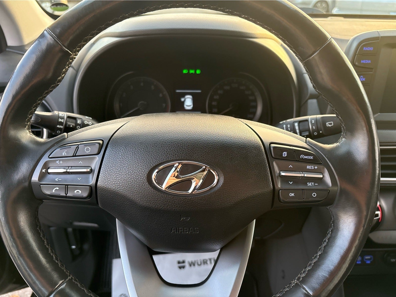 Sort Hyundai Kona fra 2017