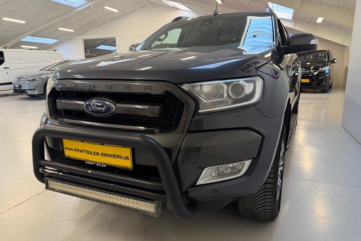 Sort Ford Ranger fra 2018