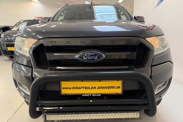 Sort Ford Ranger fra 2018