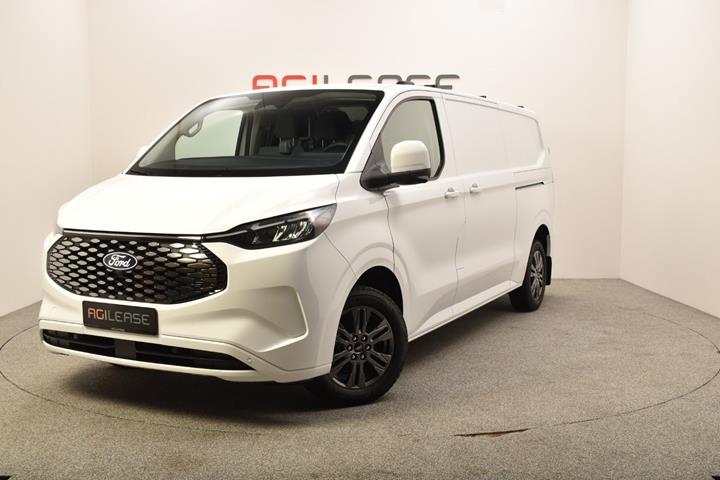 Hvid Ford E-Transit Custom 340 L2 fra 2027
