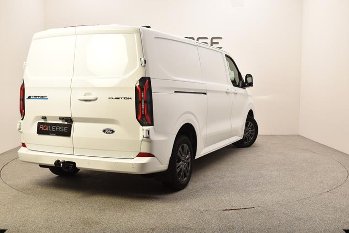 Hvid Ford E-Transit Custom 340 L2 fra 2027