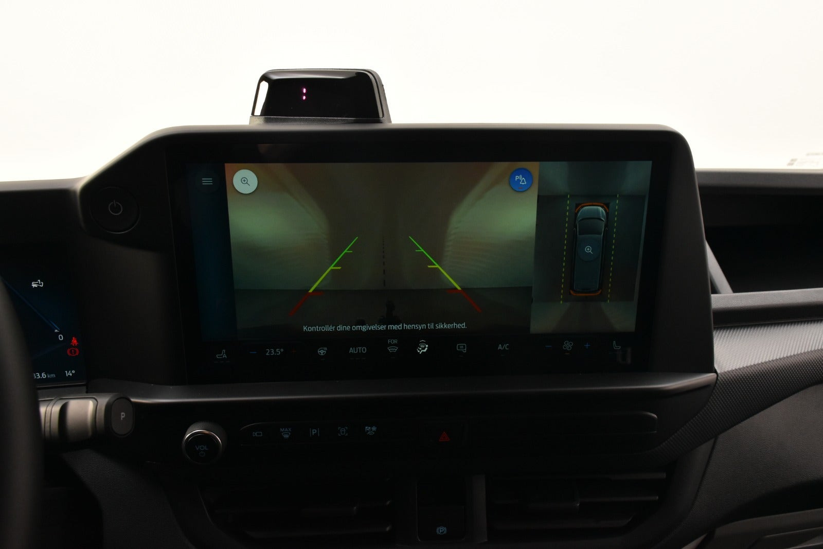 Hvid Ford E-Transit Custom 340 L2 fra 2027