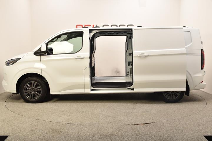 Hvid Ford E-Transit Custom 340 L2 fra 2027