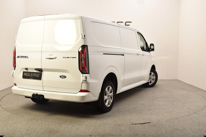 Hvid Ford E-Transit Custom 340 L2 fra 2027