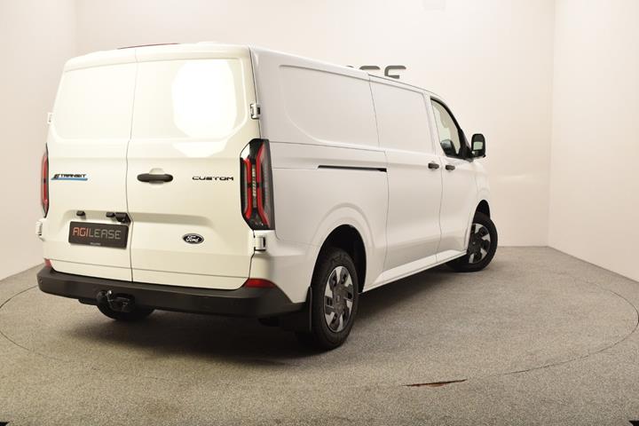 Hvid Ford E-Transit Custom 340 L2 fra 2027