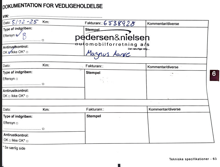 Rød Renault Megane E-Tech fra 2023