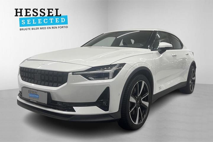 Hvid Polestar 2 fra 2023