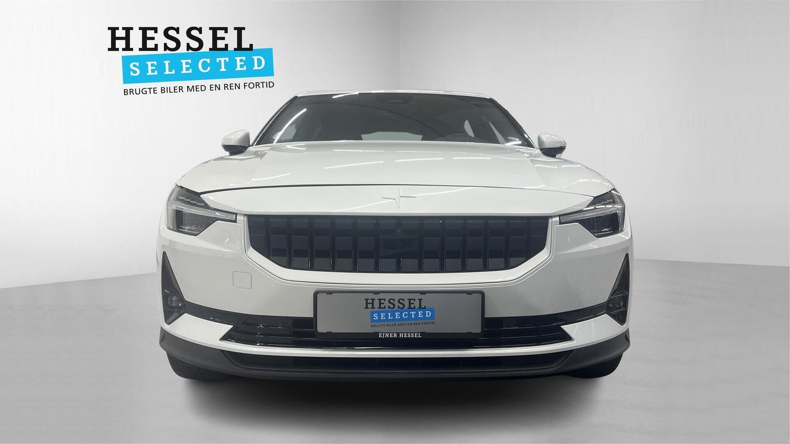 Hvid Polestar 2 fra 2023