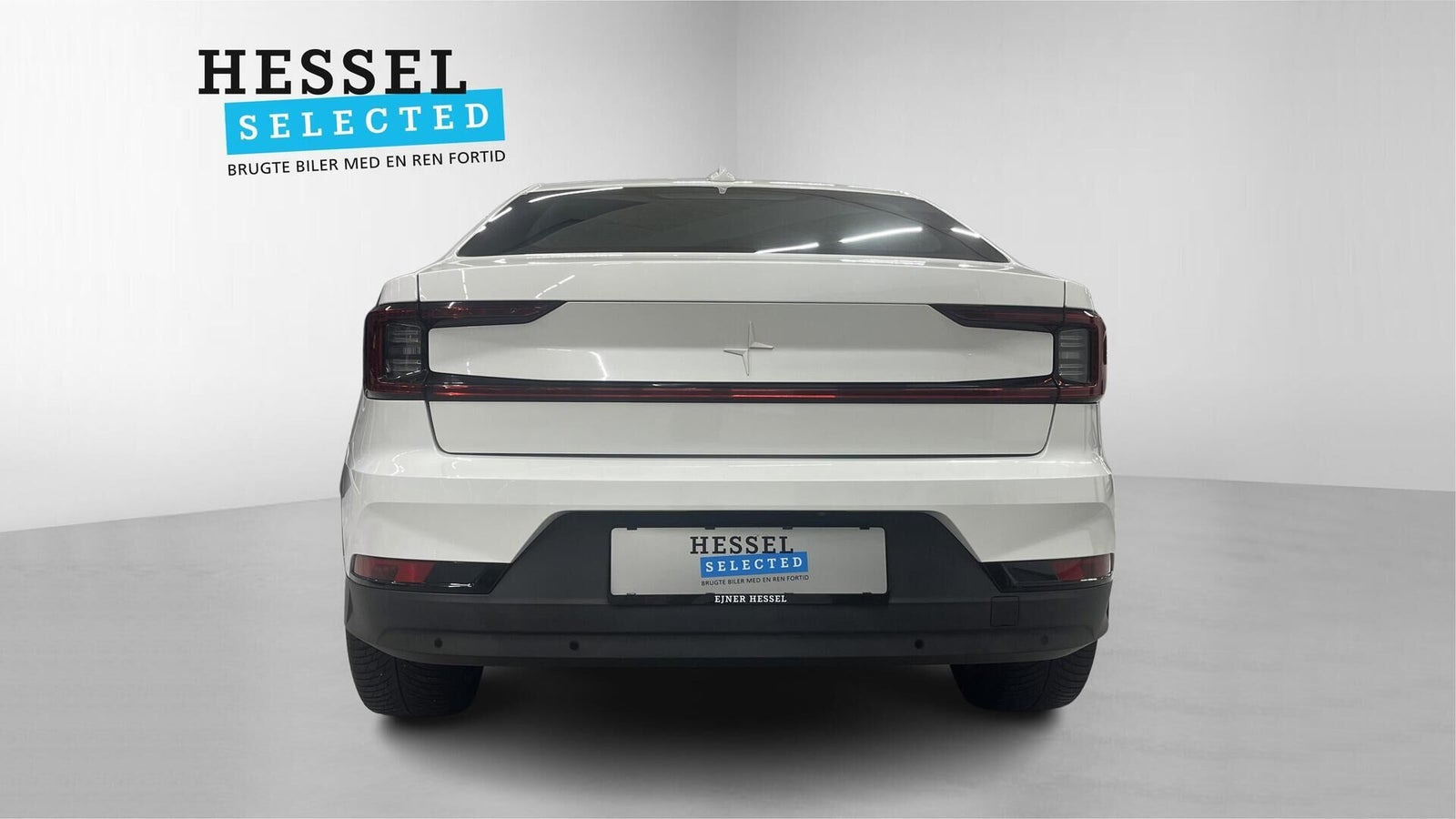 Hvid Polestar 2 fra 2023