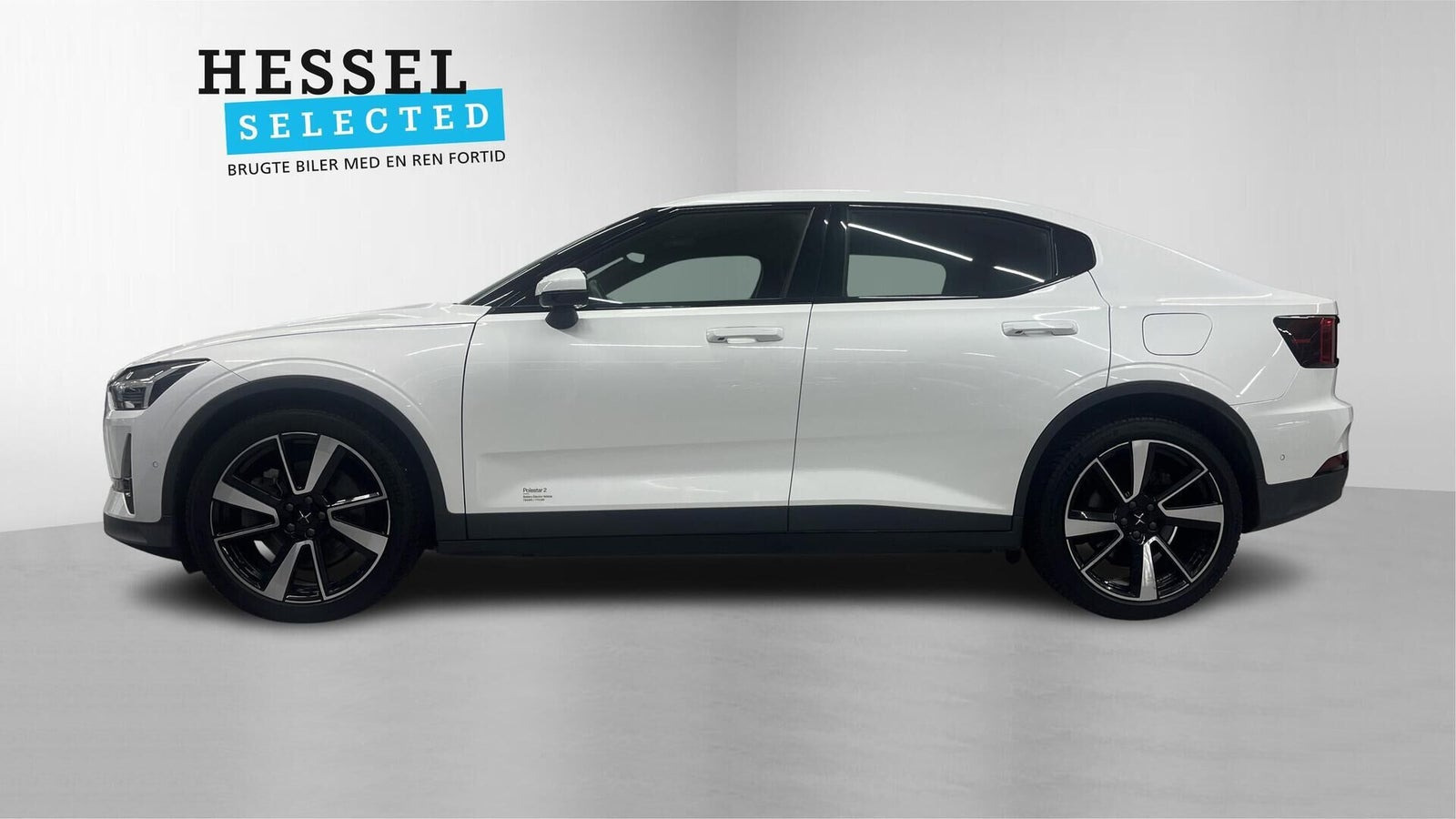 Hvid Polestar 2 fra 2023