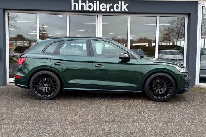 Grøn Audi SQ5 fra 2019