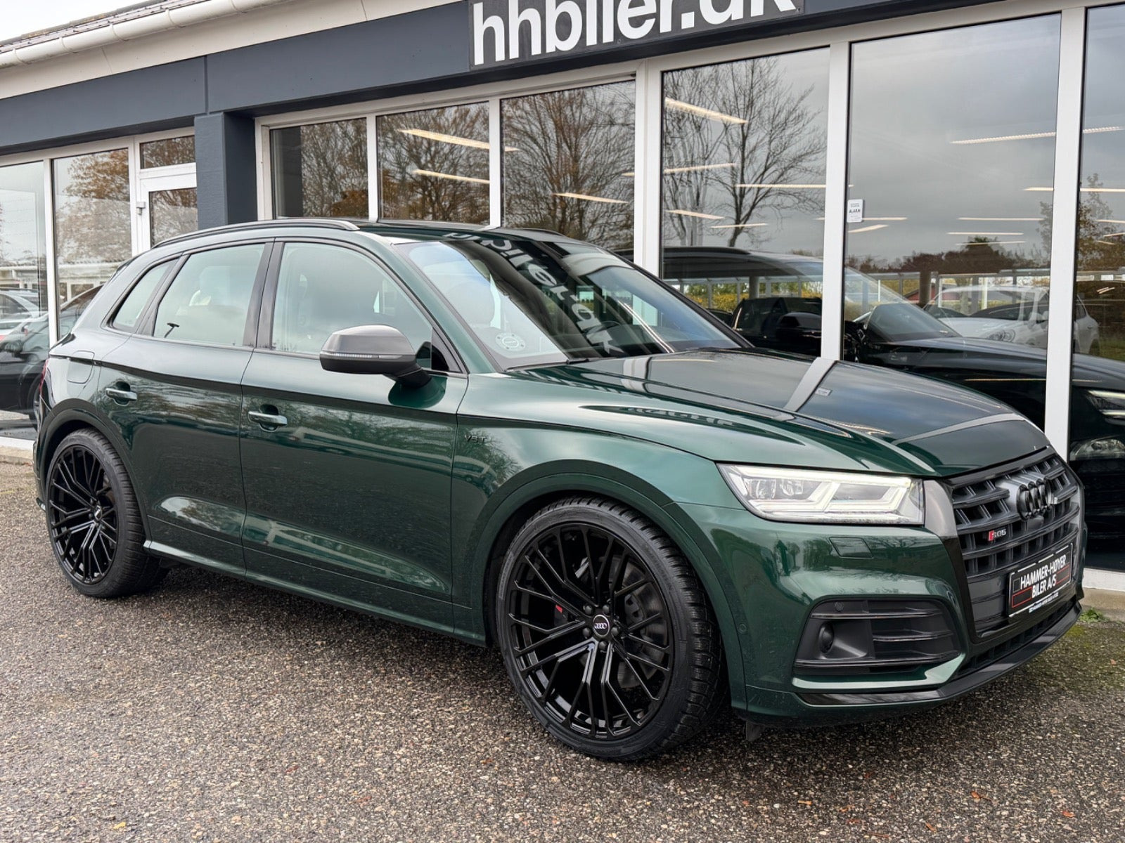 Grøn Audi SQ5 fra 2019
