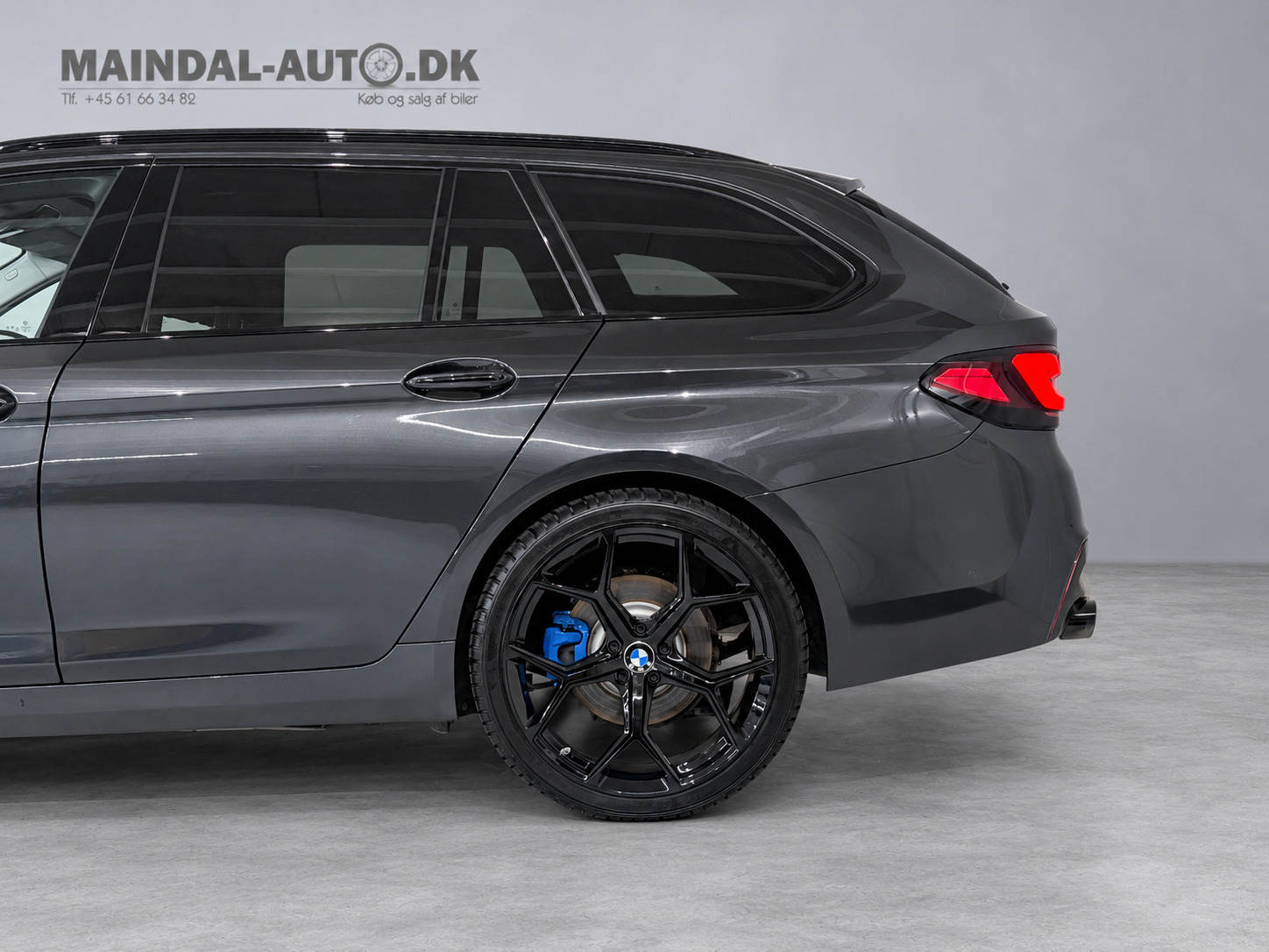 Sort BMW 530d fra 2017