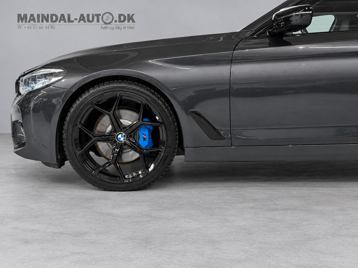 Sort BMW 530d fra 2017