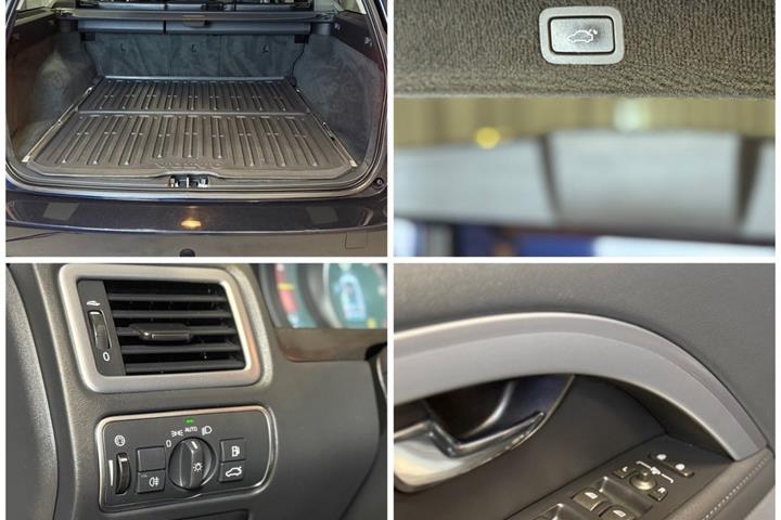 Blå Volvo V70 fra 2016