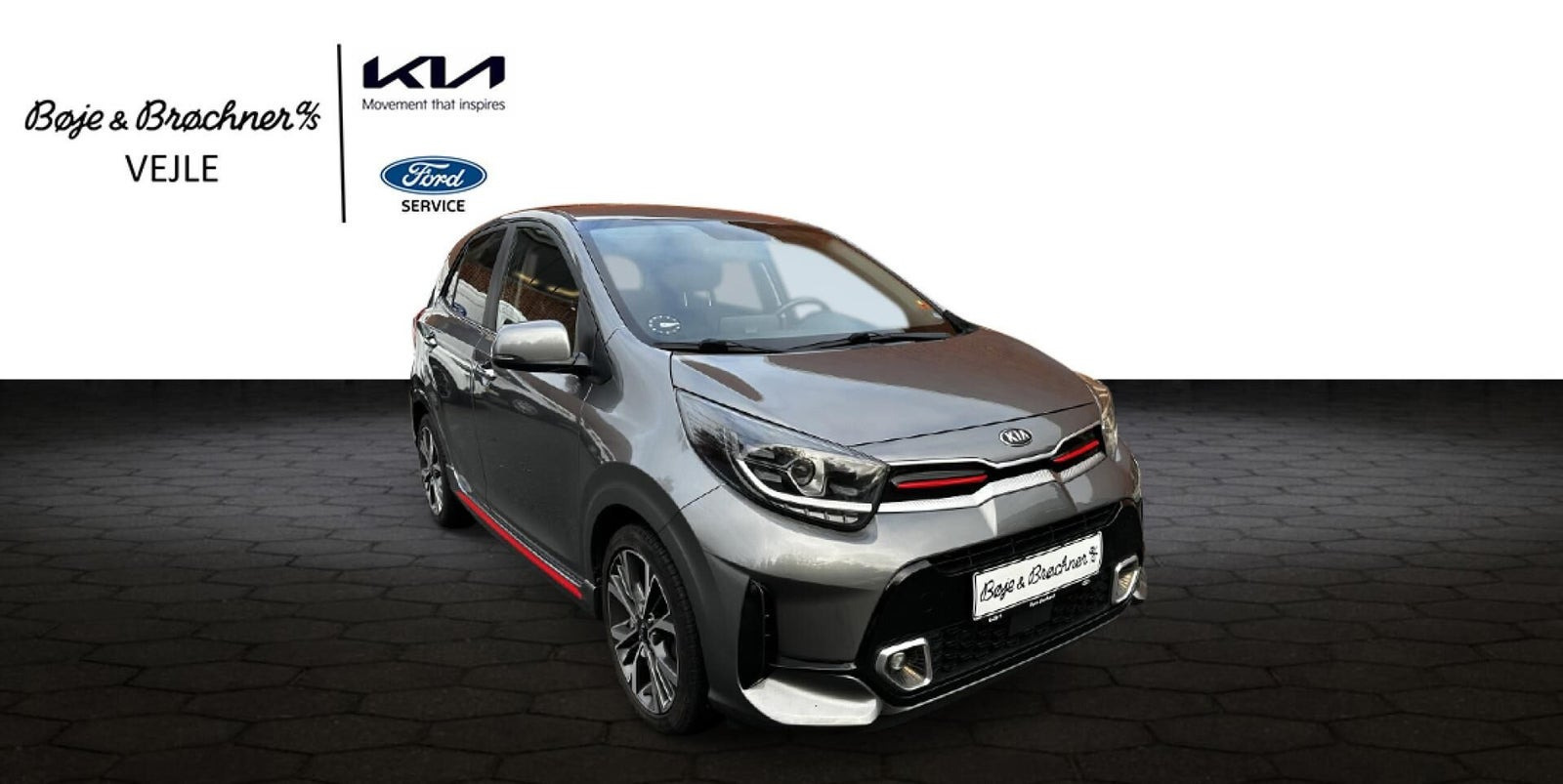 Grå Kia Picanto fra 2021