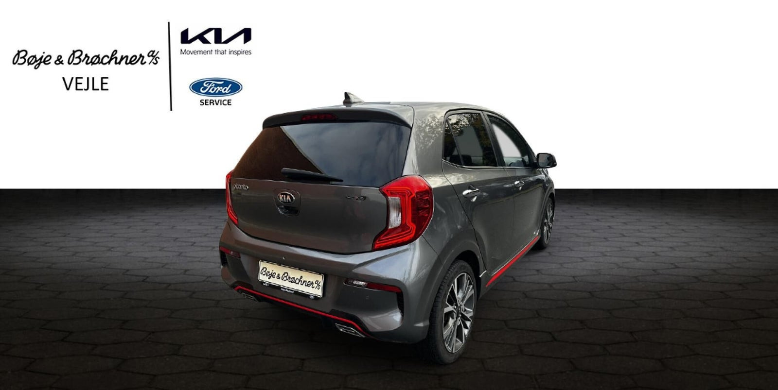 Grå Kia Picanto fra 2021