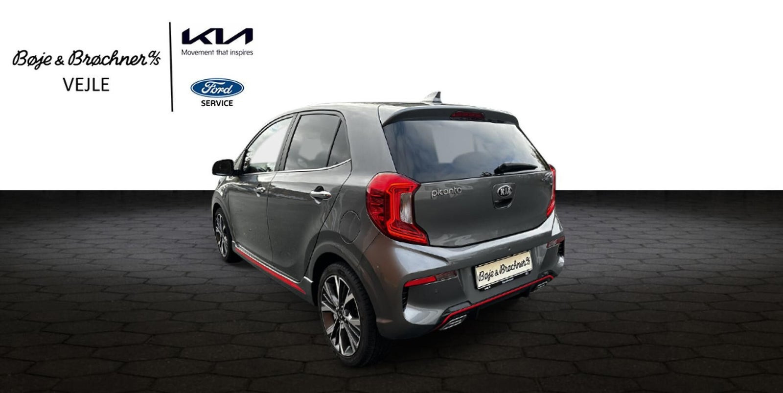 Grå Kia Picanto fra 2021