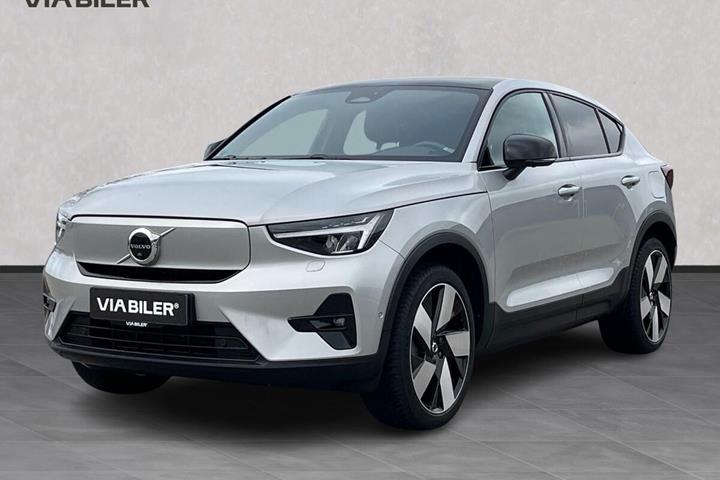 Grå Volvo C40 fra 2023