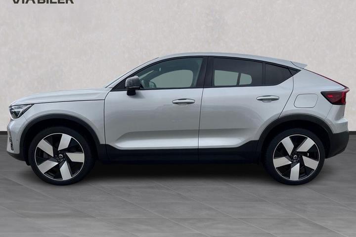 Grå Volvo C40 fra 2023