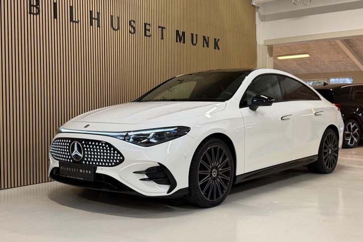 Hvid Mercedes CLA250+ fra 2026