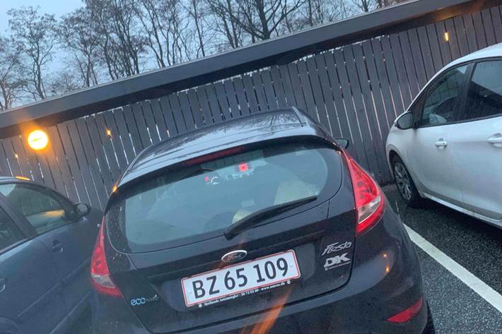 Sort Ford Fiesta fra 2011