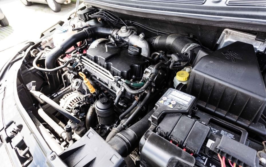 Grå Skoda Fabia fra 2007