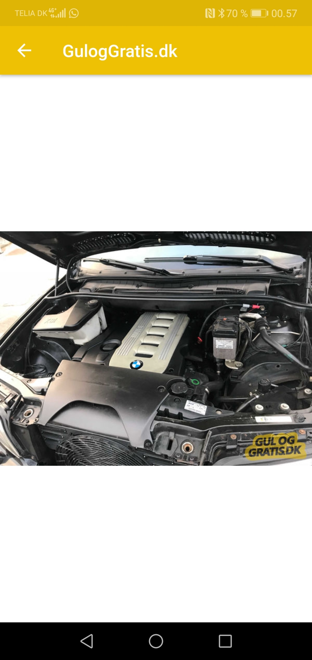 Sort BMW X5 fra 2004