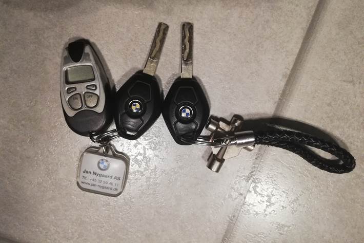 Sort BMW X5 fra 2004