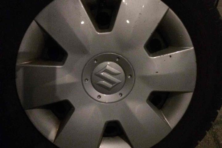 Blå Suzuki Swift fra 2006