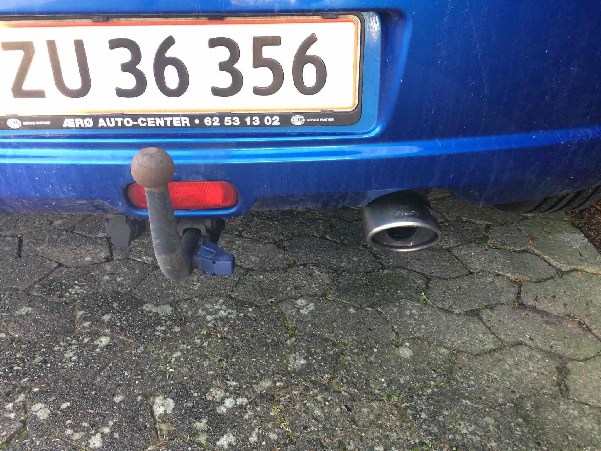 Blå Suzuki Swift fra 2006
