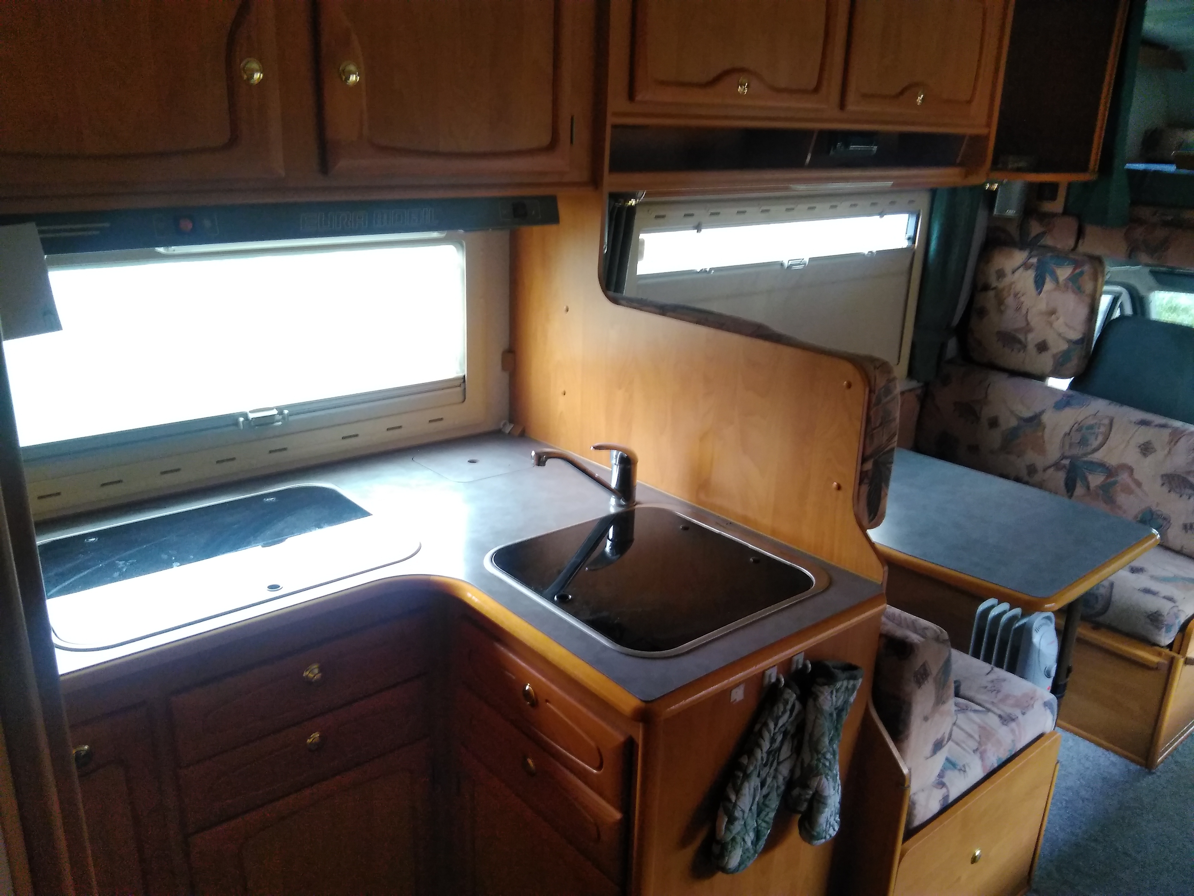 Hvid Fiat Ducato fra 1999