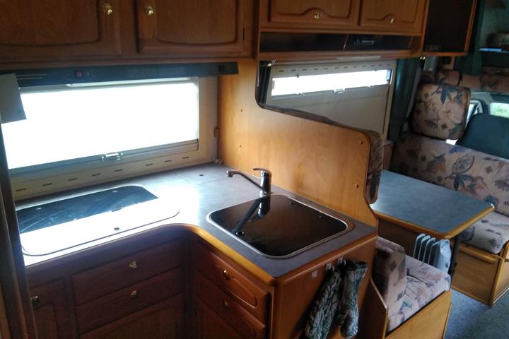 Hvid Fiat Ducato fra 1999