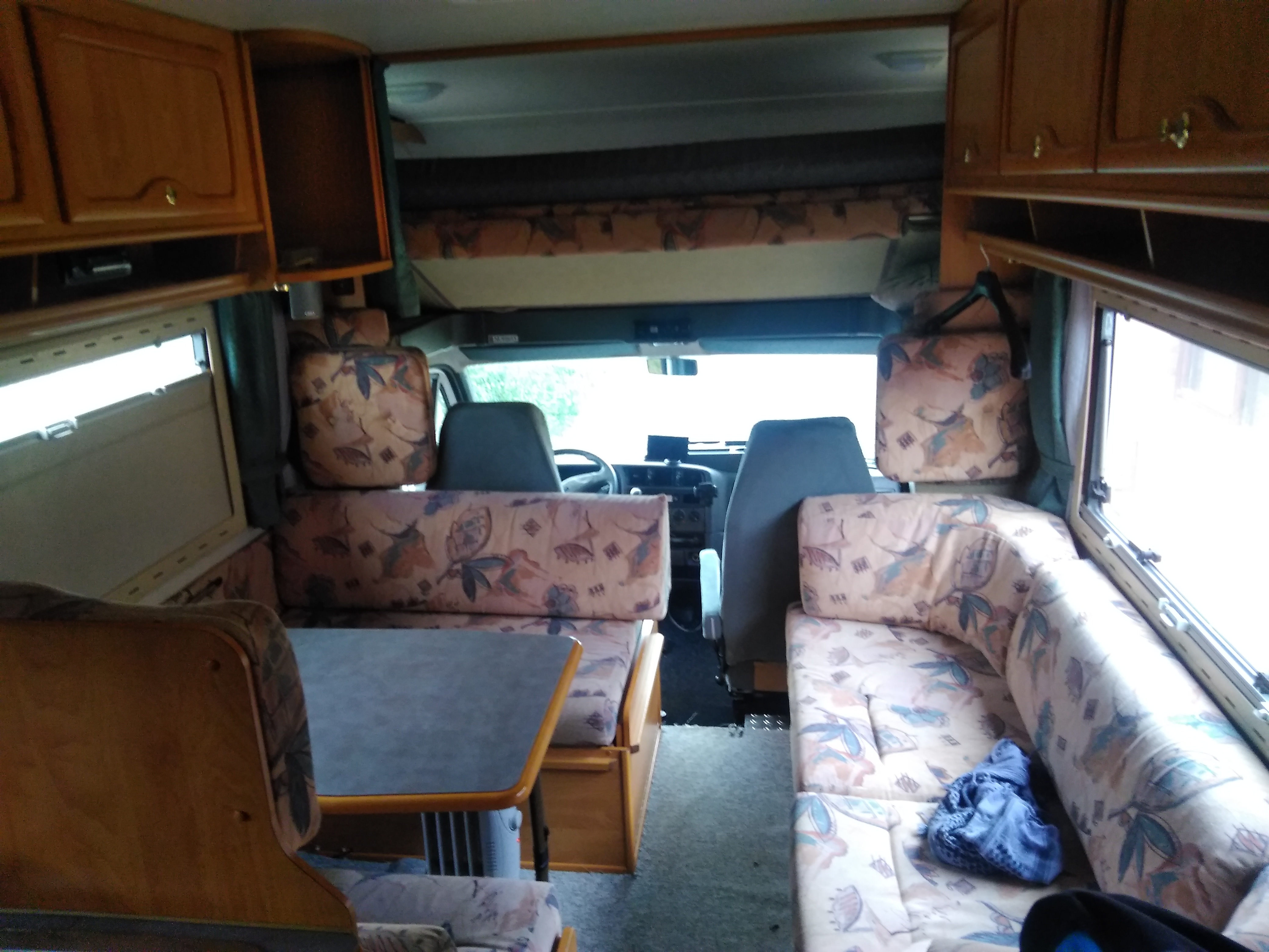 Hvid Fiat Ducato fra 1999