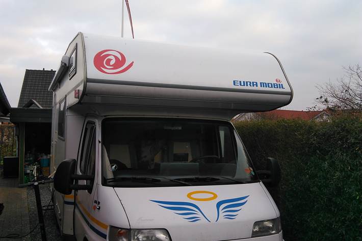 Hvid Fiat Ducato fra 1999