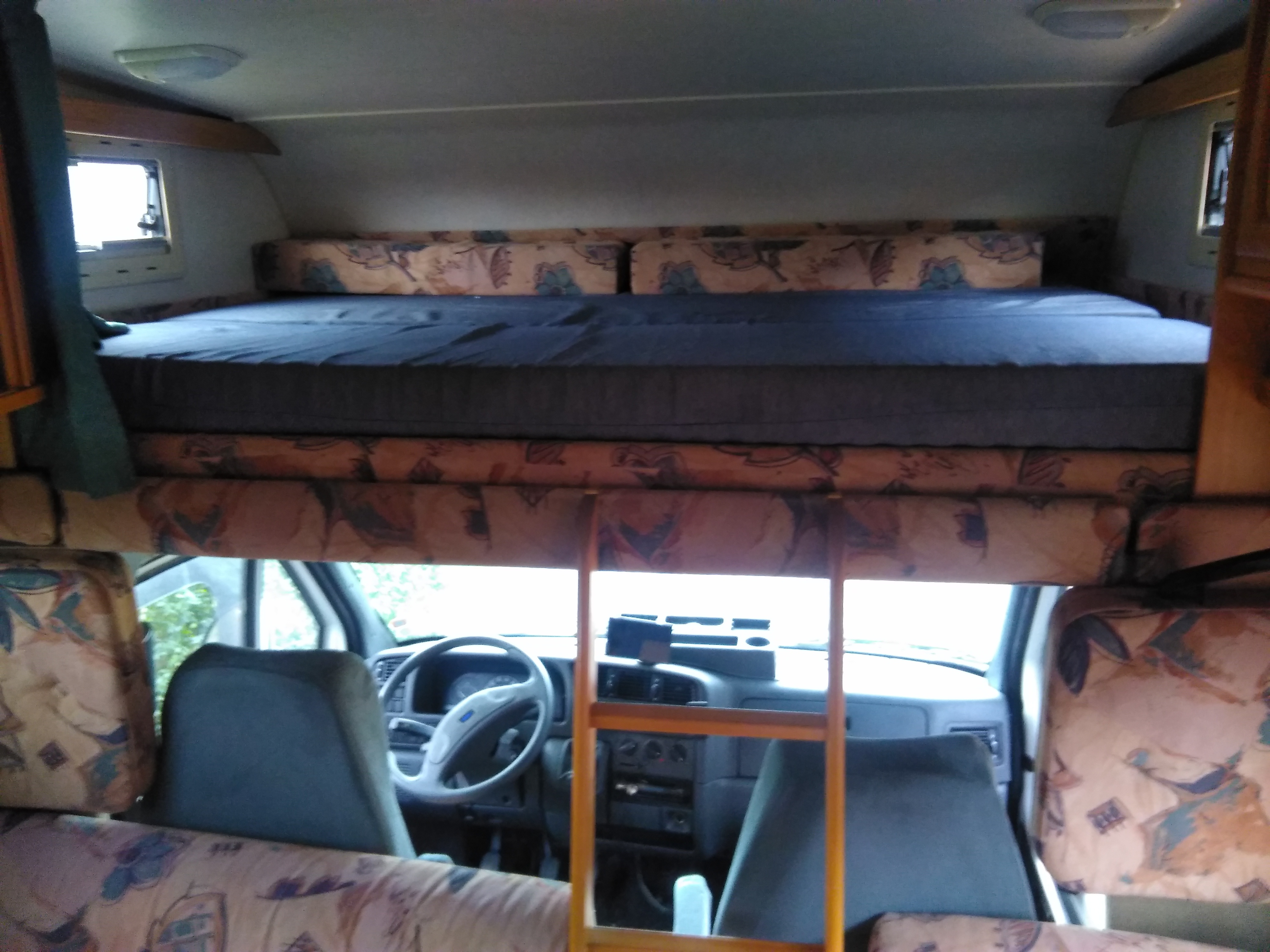 Hvid Fiat Ducato fra 1999