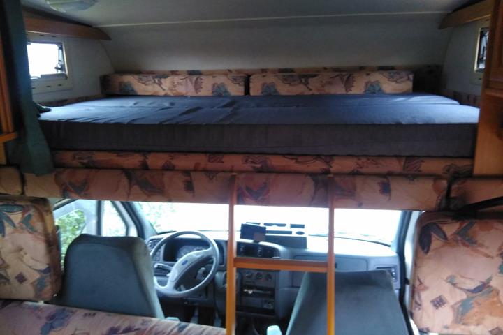 Hvid Fiat Ducato fra 1999